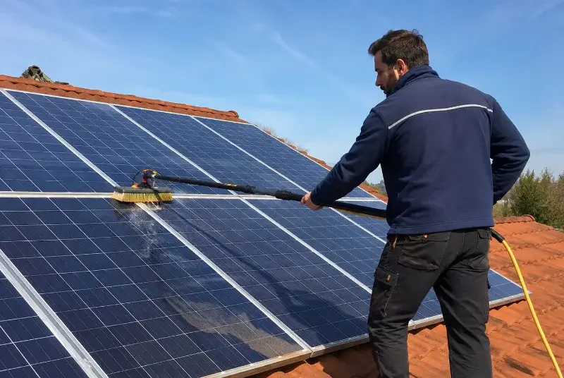 Nettoyage et entretien de panneaux solaires à Pissos